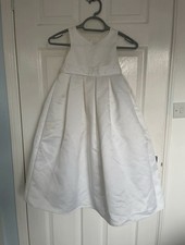 BHS white bridesmaid dress -