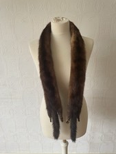 Vintage Mink Fur Stole Wrap