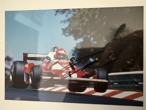 Signed photo niki lauda - niki,