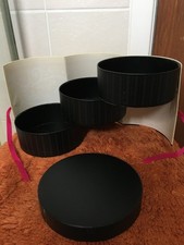Circular Storage, Display, Sturdy Cardboard Decorative Box with Lid