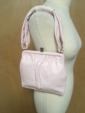 Ri2K blush pink leather bag