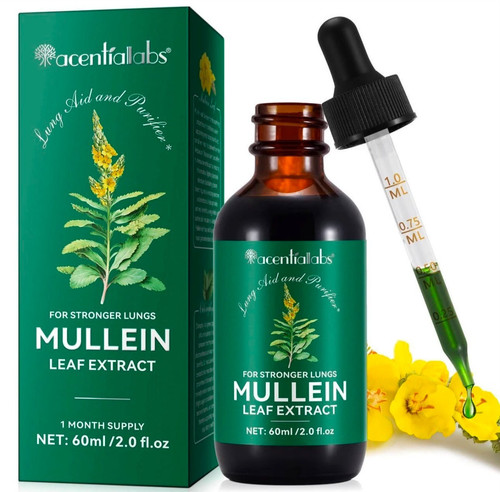 Mullein leaf extract drops - mullein,