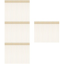 80 Pcs  Wooden Flag Poles