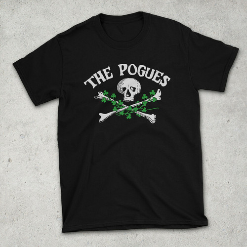 The pogues band skull shirt - the,