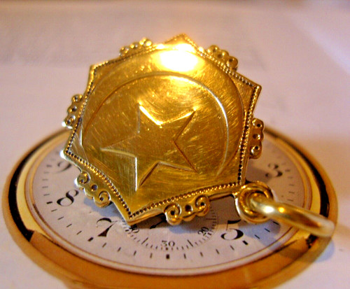 Pocket watch chain fob - pocket,