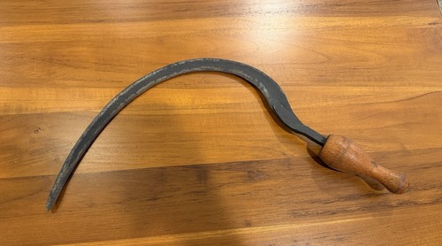 Antique hand forged - forged, sickle