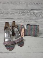 Faith Glittery Rainbow