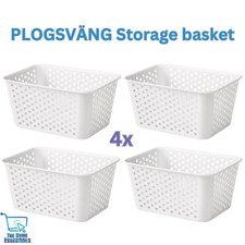 New 4x IKEA PLOGSVÄNG White