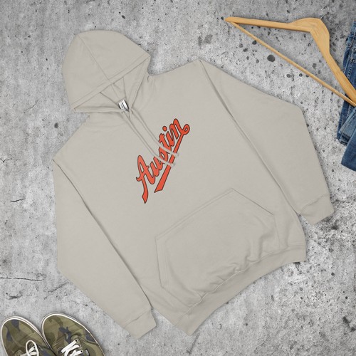 Austin badge hoodie classic - hoodie,