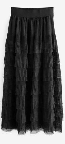 Next black mesh tulle - black,