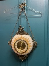 Victorian Brass 8 Day Jeweled