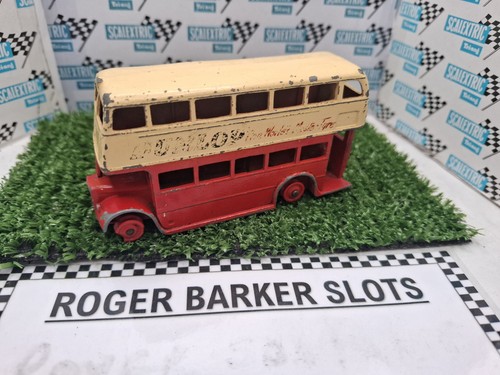 Dinky bus dunlop red - bus, tyres