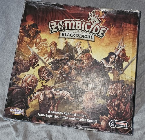 Zombicide black plague board - black,