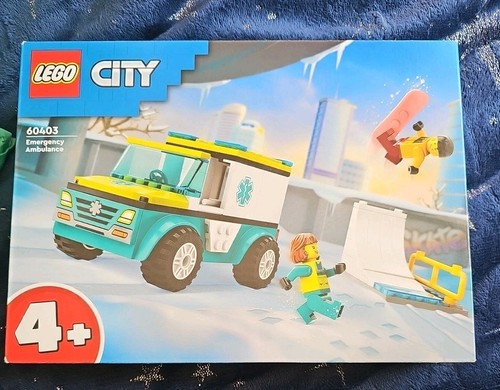 Lego city emergency ambulance - emergency,