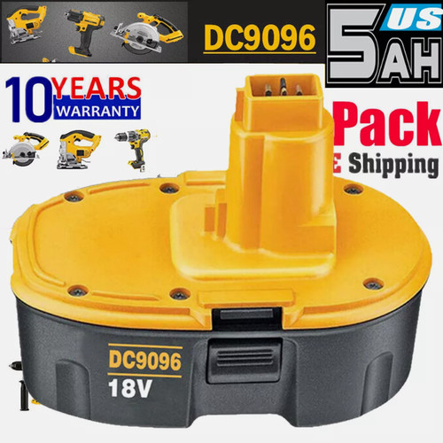 New 5ah de9098 battery for - 5.5ah,
