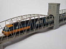 Bridge model railway - railway, scenery