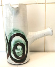Vintage 1970s Woburn Pottery Large Jug Abstract Design