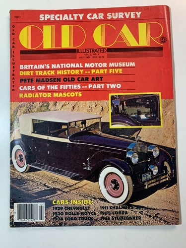 Usa magazine old car july - magazine,