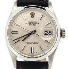 Mens Rolex Date Stainless