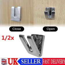 Chrome Coat Towel Hook For