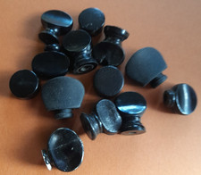 Selection of 13 Black Banjo,ukulele banjo, or mandolin tuning peg Buttons (BB13)