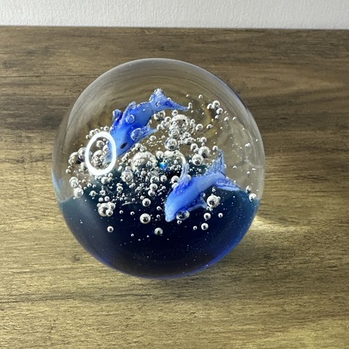 Vintage blown art - , glass