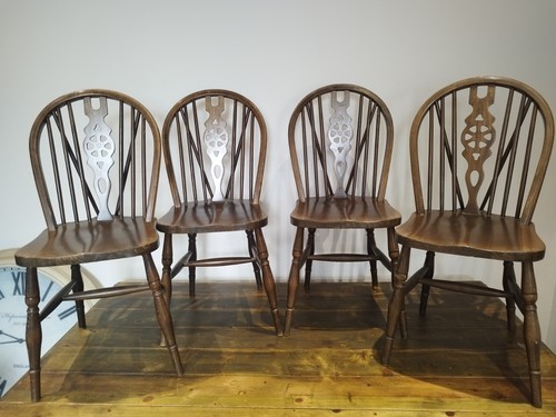 Set wheelback vintage - set, of