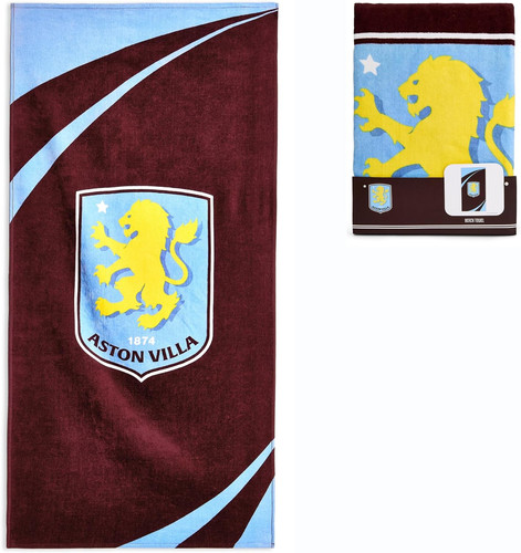 Aston villa beach towel - beach,