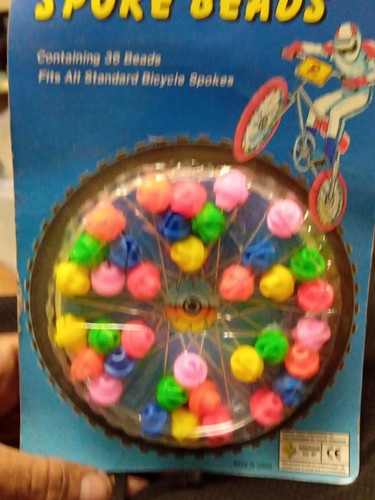 Vintage bicycle spoke beads - vintage,