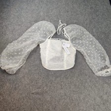 BNWT Topshop Women's White