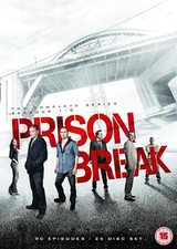 Prison Break - Series 1-5 - Complete (DVD, 2017) 25 Disc Box Set - New & Sealed