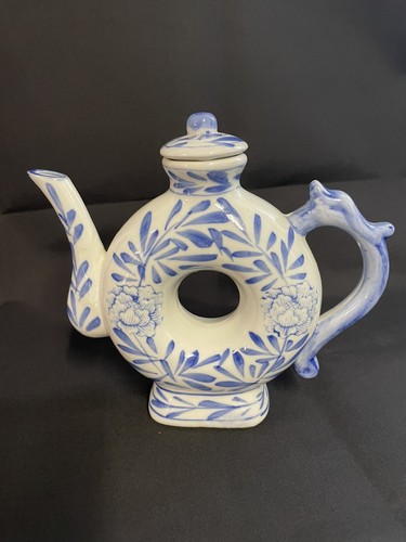 Vintage blue and white country - blue,