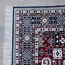 "Pirebedil" Poppy red silk