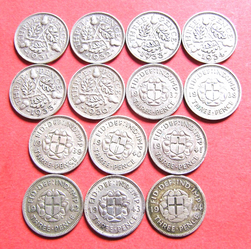 George vi silver - george,