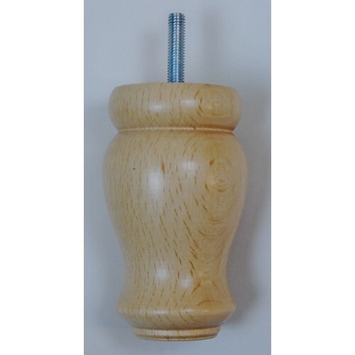 Light beech furniture legs - light,