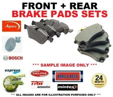 Front rear axle brake pads - front,