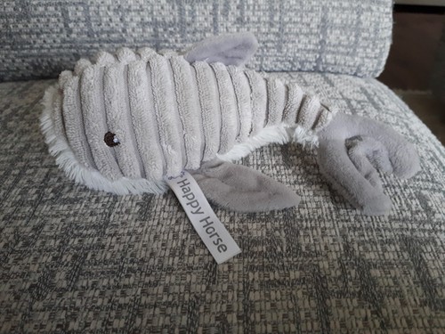 Grey happy horse whale - happy,