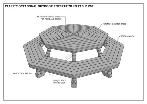 Octagon outdoor timber - octagon,