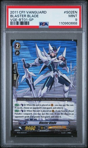 Blaster blade psa mint - psa, 9