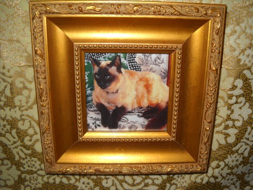 Siamese cat chair - cat, 4