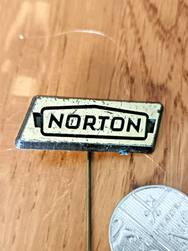 Vintage norton motorbike - norton,