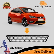 FRONT BUMPER LOWER CENTRE GRILLE FOR SEAT IBIZA 6J0853667C9B9 (2012-2017)