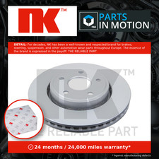 2x Brake Discs Pair Vented