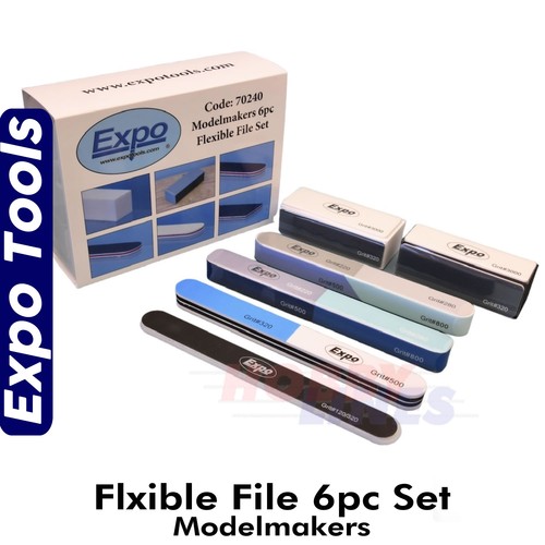 Flexible file 6pc set - flexible,