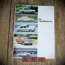 Vintage Car Brochure, Vauxhall