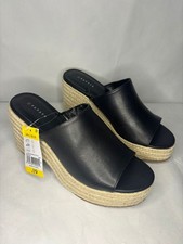 PAPAYA Ladies Black Espadrille