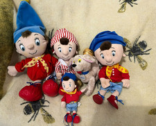 Noddy Soft Toys Collection with Bumpy Dog - Vintage