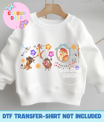 Disney lion king dtf - lion,
