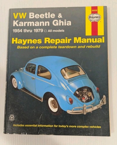 Haynes repair manual - repair, 96008