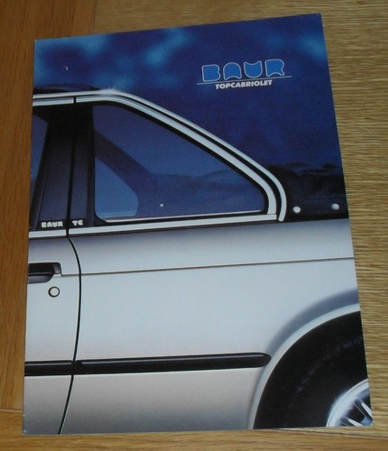 Bmw series e30 baur - series,